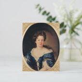 Portrait von Marie-Anne Mancini Princess Colonna Postkarte (Stehend Vorderseite)