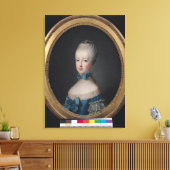 Portrait von Marie-Antoinette de Leinwanddruck (Insitu (Wohnzimmer))