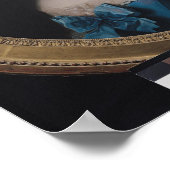 Portrait von Marie-Antoinette de Poster (Ecke)