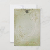 Portrait von Marie Antoinette ~ Einladungen / UAWG (Rückseite)