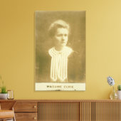 Portrait von Marie Curie Leinwanddruck (Insitu (Wohnzimmer))