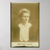 Portrait von Marie Curie Poster (Vorne)