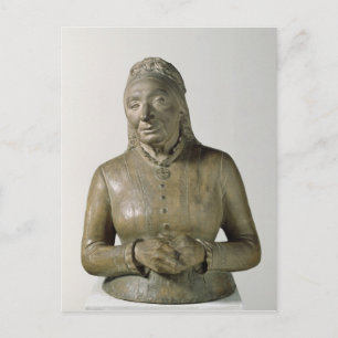 Portrait von Marie Fielder , 1882 Postkarte