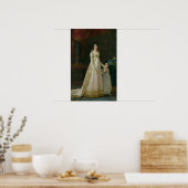 Portrait von Marie-Julie Clary Queen von Neapel Poster (Küche)