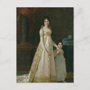 Portrait von Marie-Julie Clary Queen von Neapel Postkarte