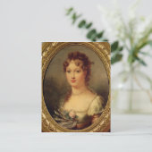 Portrait von Marie-Louise de Hapsburg-Lorraine Postkarte (Stehend Vorderseite)