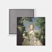 Portrait von Marie-Louise of Bourbon Magnet (Vorderseite/Rückseite)