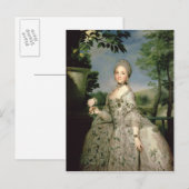 Portrait von Marie-Louise of Bourbon Postkarte (Vorne/Hinten)