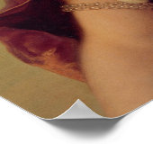 Portrait von Marie-Therese Charlotte, Frankreich Poster (Ecke)