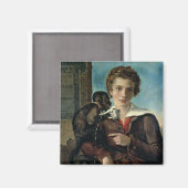 Portrait von Marius Petipa im Ballett Magnet (Vorderseite/Rückseite)