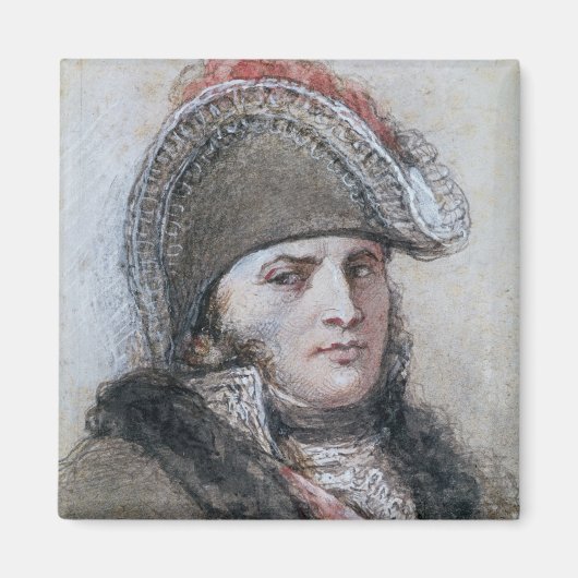 Portrait von Marschall Davout, Prinz d'Echmuhl Magnet (Vorne)