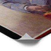 Portrait von Marshal Ferdinand Foch 1920 Poster (Ecke)