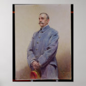 Portrait von Marshal Ferdinand Foch 1920 Poster (Vorne)
