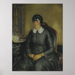 Portrait von Mary McKinnon von George Bellows Poster