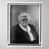 Portrait von Mary McLeod Bethune Poster (Vorne)