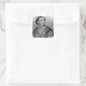 Portrait von Mary Seacole Quadratischer Aufkleber (Tasche)