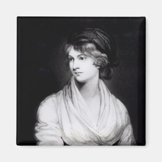 Portrait von Mary Wollstonecraft Godwin Magnet (Vorne)