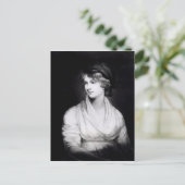 Portrait von Mary Wollstonecraft Godwin Postkarte (Stehend Vorderseite)