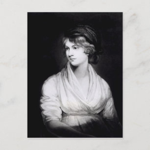 Portrait von Mary Wollstonecraft Godwin Postkarte