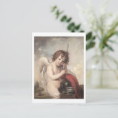 Portrait von Master Oswald Fawcett als Cupid (Öl a Postkarte (Stehend Vorderseite)