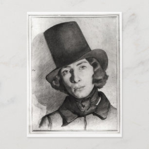 Portrait von Maurice Sand Postkarte