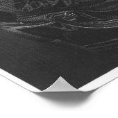 Portrait von Michael Faraday Poster (Ecke)