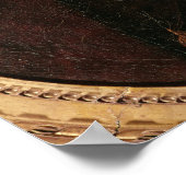 Portrait von Michel Eyquem de Montaigne Poster (Ecke)