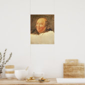 Portrait von Michel Gerard Poster (Küche)