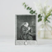 Portrait von Michel Nostradamus Postkarte (Stehend Vorderseite)