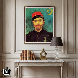Portrait von Milliet, The Lover von Vincent van Go Poster