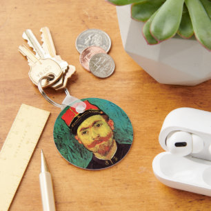 Portrait von Milliet, The Lover von Vincent van Go Schlüsselanhänger