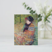 Portrait von Mlle C. Lydia Cassatt, 1880 Postkarte (Stehend Vorderseite)