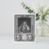 Portrait von Moliere Postkarte (Stehend Vorderseite)