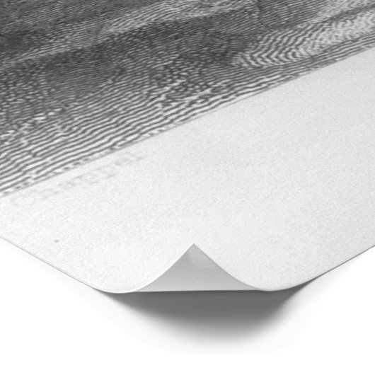 Portrait von Molly Pitcher beim Laden einer Kanone Poster (Ecke)