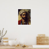 Portrait von Mustapha Poster (Küche)