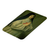 Portrait von Mutter Catherine-Agnes Arnauld (1593- Magnet (Linke Seite)