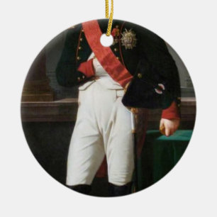 Portrait von Napoleon Bonaparte 1809 Keramik Ornament