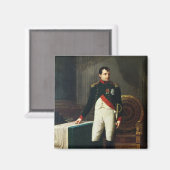 Portrait von Napoleon Bonaparte 1809 Magnet (Vorderseite/Rückseite)