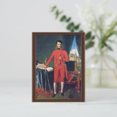 Portrait von Napoleon Bonaparte als erster Konsul, Postkarte (Stehend Vorderseite)