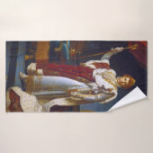 Portrait von Napoleon Bonaparte, Francois Gérard Badehandtuch (Badehandtuch)