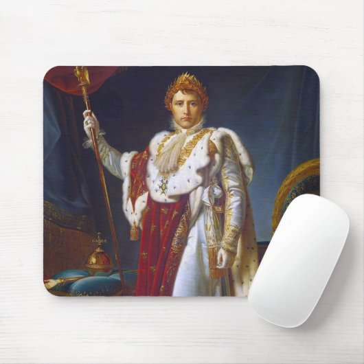 Portrait von Napoleon Bonaparte, Francois Gérard Mousepad (Mit Mouse)