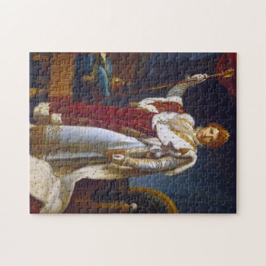 Portrait von Napoleon Bonaparte, Francois Gérard Puzzle (Horizontal)