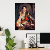 Portrait von Napoleon Bonaparte von Andrea Appiani Poster (Heimbüro)