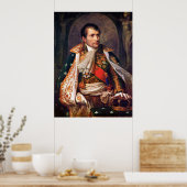 Portrait von Napoleon Bonaparte von Andrea Appiani Poster (Küche)