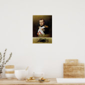 Portrait von Napoleon I 1812 Poster (Küche)