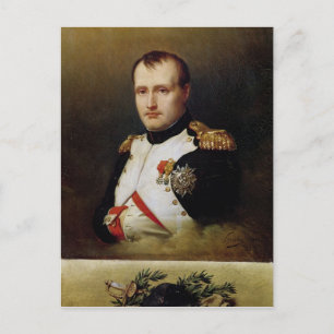 Portrait von Napoleon I 1812 Postkarte