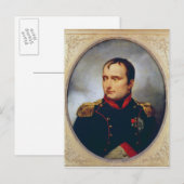 Portrait von Napoleon I, 1815 Postkarte (Vorne/Hinten)