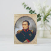 Portrait von Napoleon I, 1815 Postkarte (Stehend Vorderseite)
