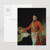 Portrait von Napoleon I Postkarte (Vorne/Hinten)