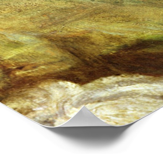 Portrait von Napoleon III 1852 Poster (Ecke)